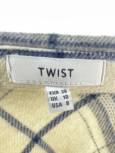 38 Beden çeşitli Renk Twist Bluz %70 İndirimli.