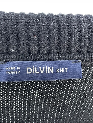 universal Beden siyah Renk Dilvin Kazak / Triko %70 İndirimli.