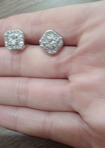 Gri Zincir Detaylı Minimalist Takı Seti - Görsel 3