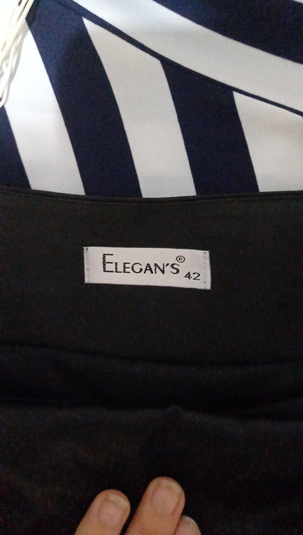 Drapeli Siyah Uzun Gotik Etek - Görsel 4