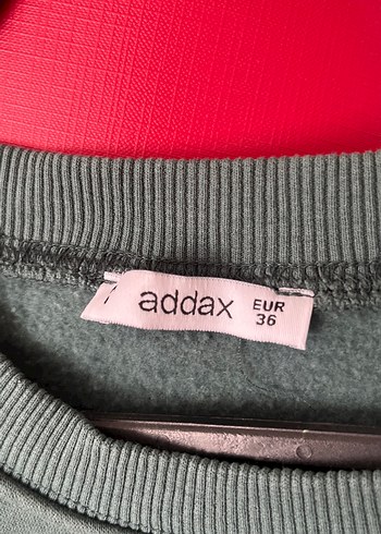 s Beden Addax Oversize Cepli Yeşil Kadın Sweatshirt