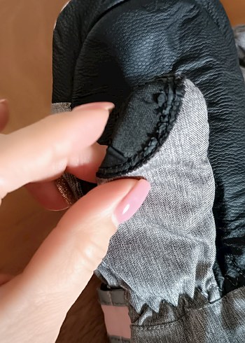 Kızlar için Gri Street Wear Eldiven - Görsel 5