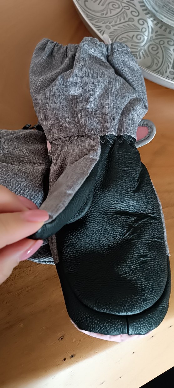 Kızlar için Gri Street Wear Eldiven - Görsel 3