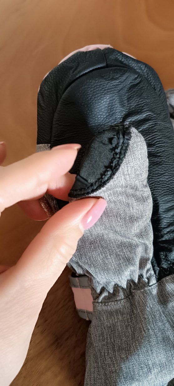 Kızlar için Gri Street Wear Eldiven - Görsel 5