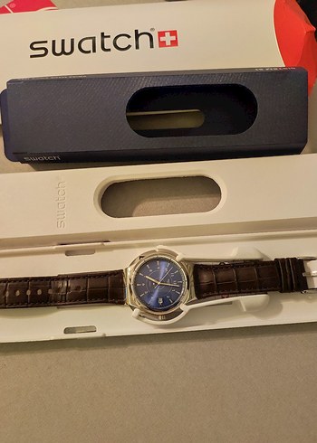 Swatch erkek Mavi Otomatik Saat - Görsel 9