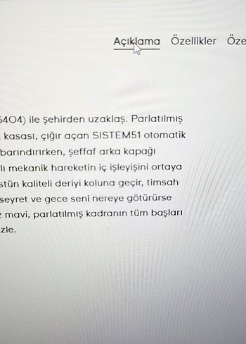 Swatch erkek Mavi Otomatik Saat - Görsel 8