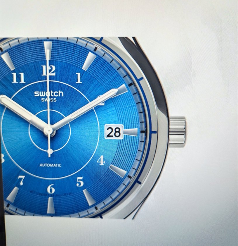 Swatch erkek Mavi Otomatik Saat - Görsel 5