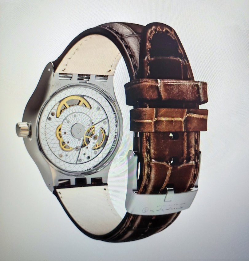 Swatch erkek Mavi Otomatik Saat - Görsel 4