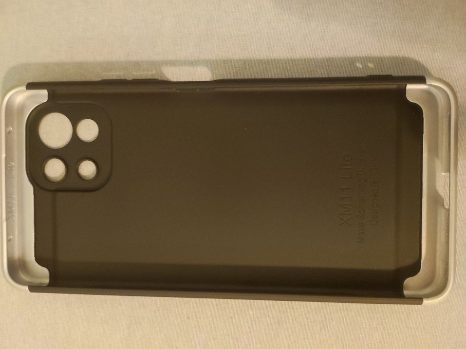 Gri siyah Sokak Stili Telefon Kılıfı- xiaomi mi 11 lite kılıf - Görsel 2