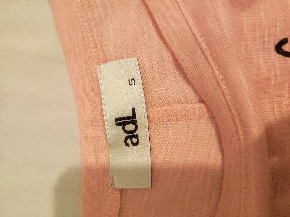 Pembe Baskılı Loose Fit Kadın Tişört - Görsel 4