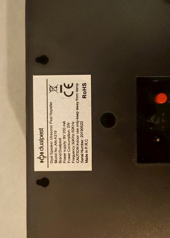 Çift Hoparlörlü Ultrasonik Haşere Kovucu - Görsel 2