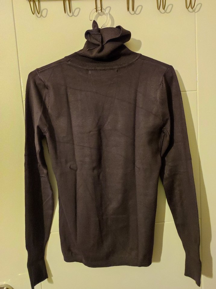 Gri Kadın Balıkçı Yaka Triko - Görsel 2