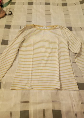 Mavi Jeans Kadın Sarı Uzun Kollu Tişört
