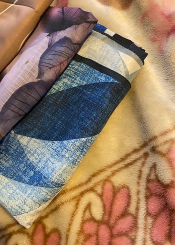 Mavi Desenli Yastık Kılıfı - Görsel 2