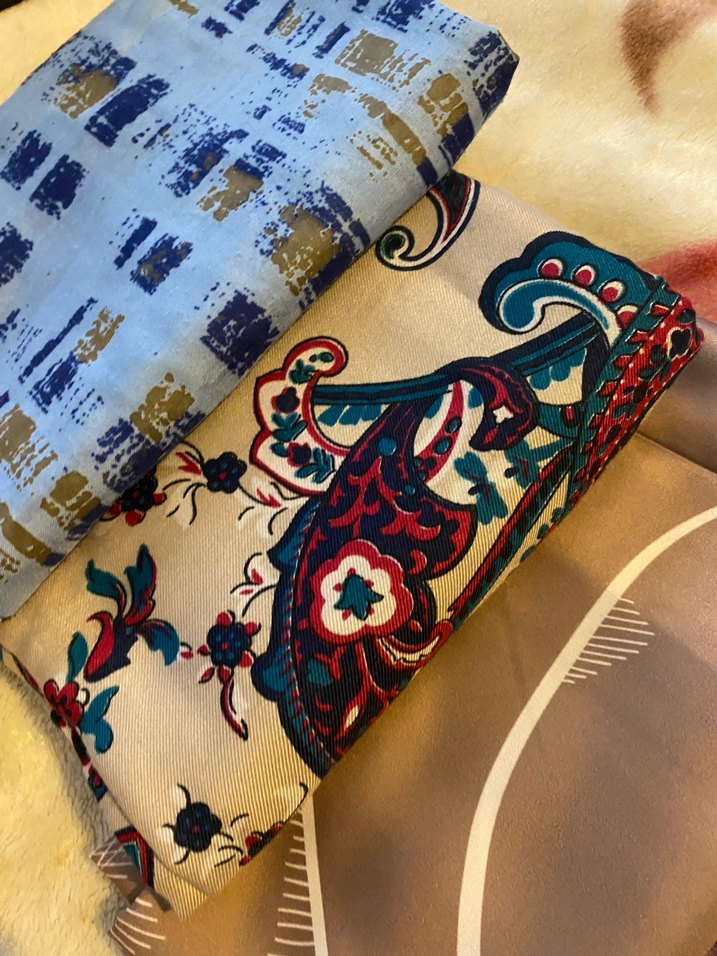 Mavi Desenli Yastık Kılıfı - Görsel 3