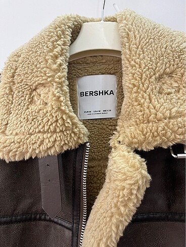 Bershka Bershka biker mont içi süni kürk