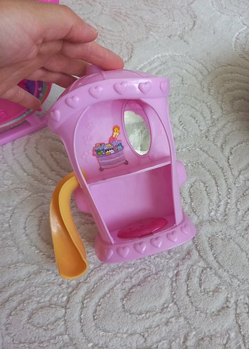  Beden Pembe Pastel Bebek ve Oyun Seti