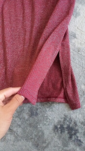 s Beden bordo Renk Koton elbise