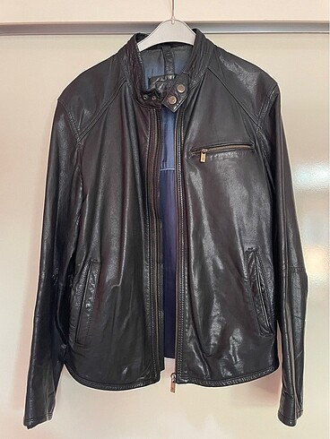 Massimo Dutti deri ceket