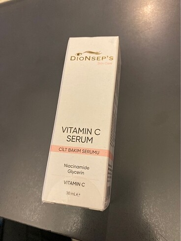 Dionseps C vitamin cilt serumu