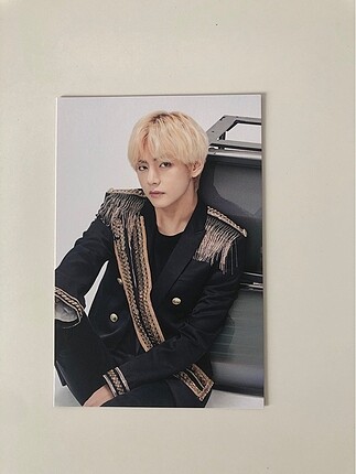 Taehyung Speak Yourself Final Photocardı