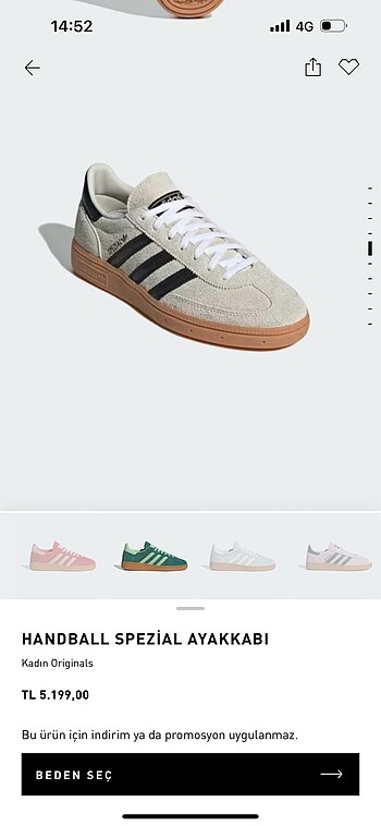 36 Beden camel Renk Adidas etiketli Ayakabı