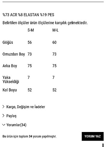s Beden Beblue ekru soft kazak