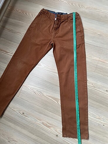 11-12 Yaş Beden Mango Taba Erkek Çocuk Pantolon 11-12 yaş 152 cm