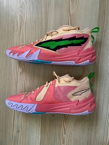 44 Beden Puma Scoot 1 Passion Fruit Green Peach 44