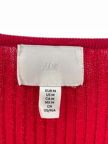 m Beden kırmızı Renk H&M Uzun Elbise %70 İndirimli.