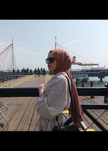 Defacto Kimono camel krem bej
