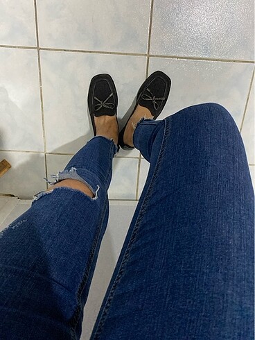 26 Beden lacivert Renk Kot pantalon
