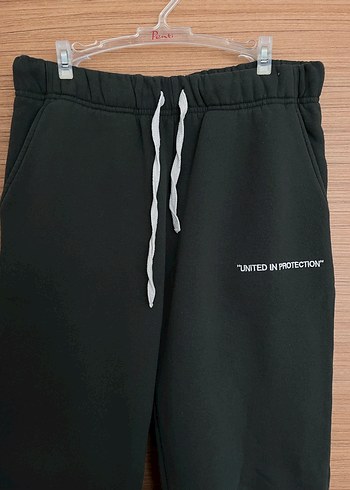 Haki Rahat Kesim Kadın Eşofman Altı - Görsel 2