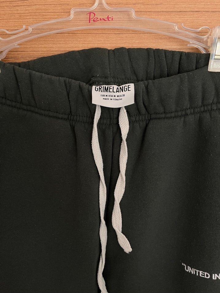 Haki Rahat Kesim Kadın Eşofman Altı - Görsel 3