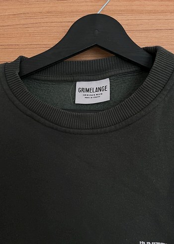 Haki Kadın Oversize Sweatshirt - Görsel 2