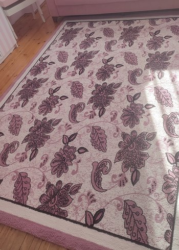 lila Bohem Desenli Halı 6 m² kalın halı - Görsel 4