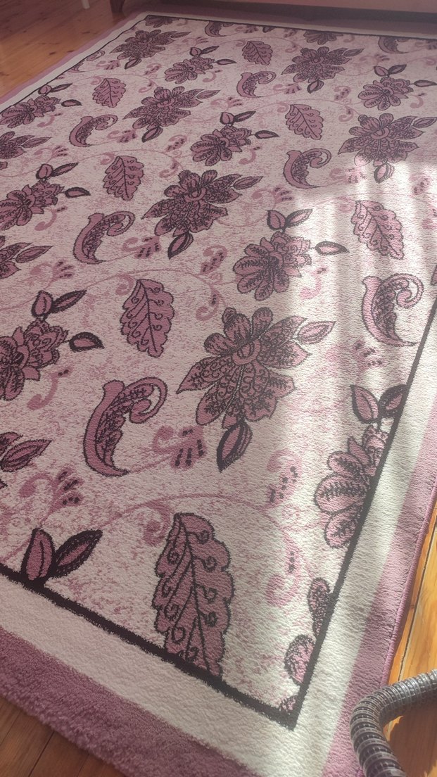 lila Bohem Desenli Halı 6 m² kalın halı - Görsel 5