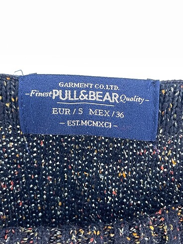 s Beden lacivert Renk Pull and Bear Kazak / Triko %70 İndirimli.