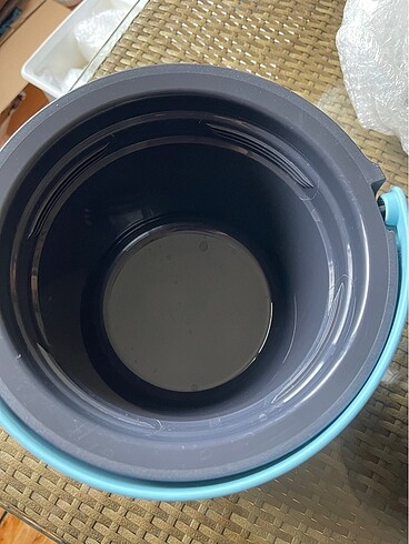  Beden mavi Renk Tupperware yemek termosu