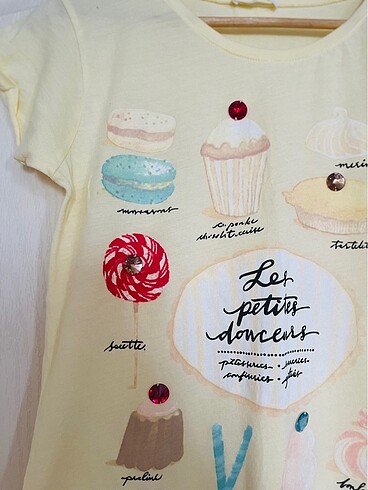 l Beden sarı Renk Pepper& mint tshirt