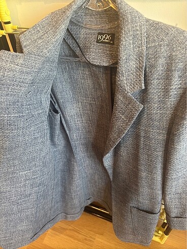 s Beden mavi Renk Blazer ceket