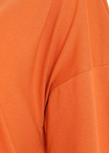 m Beden turuncu Renk Turuncu Hamile Tişörtü