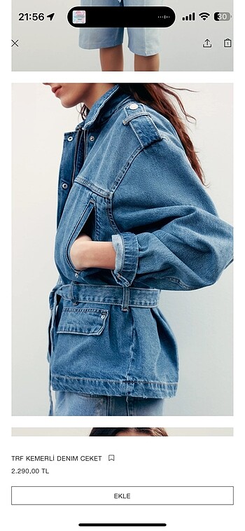 Zara Kot ceket
