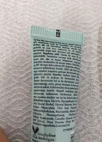 Diğer Cyrene Bha serum 