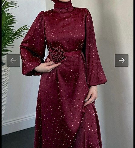 Bordo Abiye