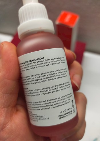 Caillel Yüz Peeling Serumu - Görsel 6