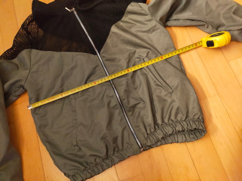 fileli kapüşonlu yağmurluk - Görsel 5