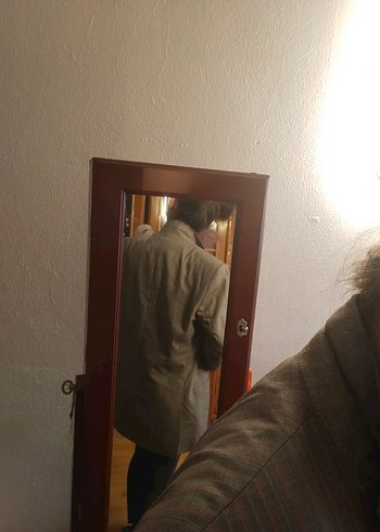 Gri Düğmeli Kadın Blazer Ceket - Görsel 9