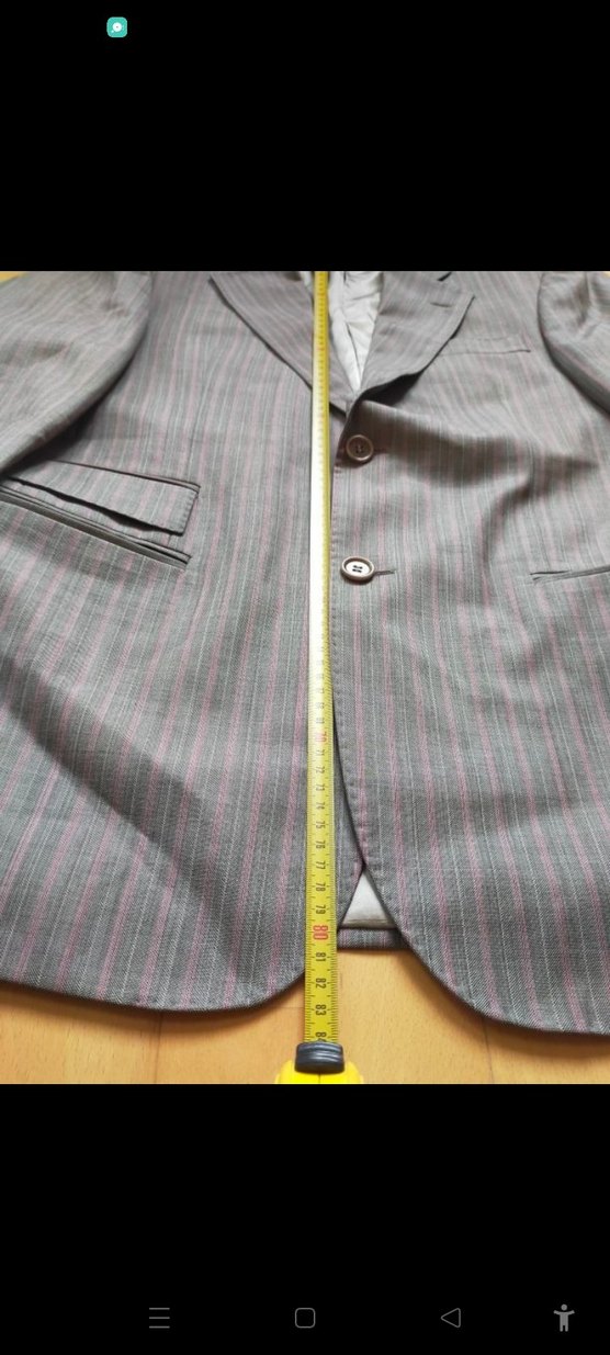 Gri Düğmeli Kadın Blazer Ceket - Görsel 5