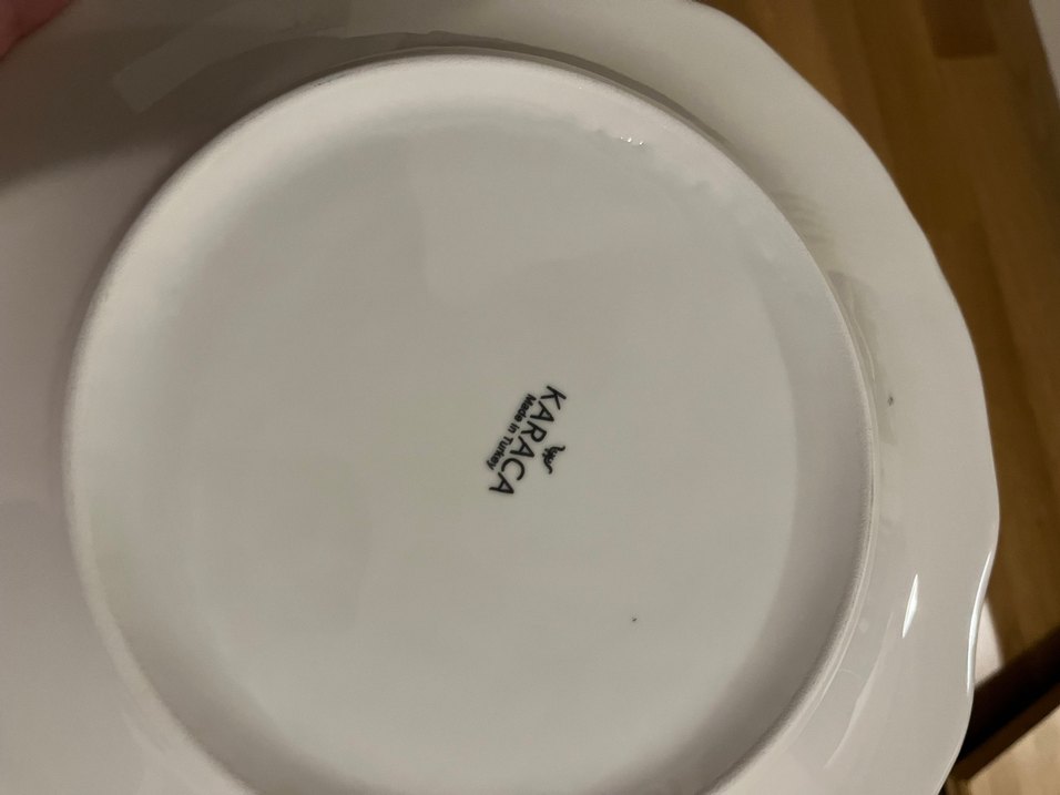 Karaca Limon desenli dekoratif tabak - Görsel 3